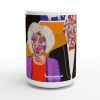 The Iridescence of Grand - White 15oz Ceramic Mug